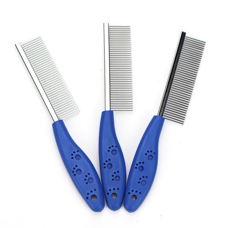 1pc High Comfort Head Lice Comb Metal Nit Head Hair Lice Comb Fine Toothed Flea Flee With Handle For Kids Pet Tool