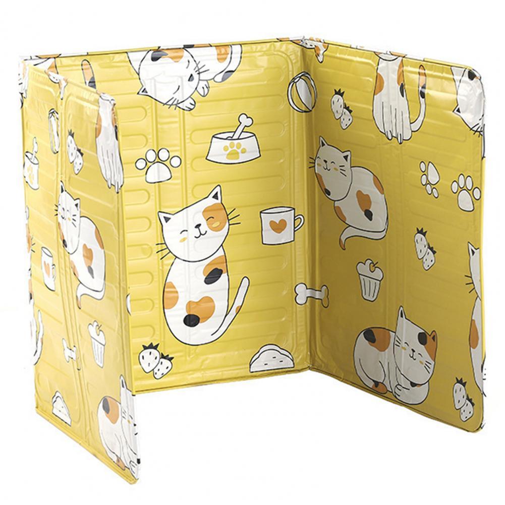 Splatter Guard Useful Foldable Oil Splatter Screen Aluminium Foil Splatter Screen: Yellow