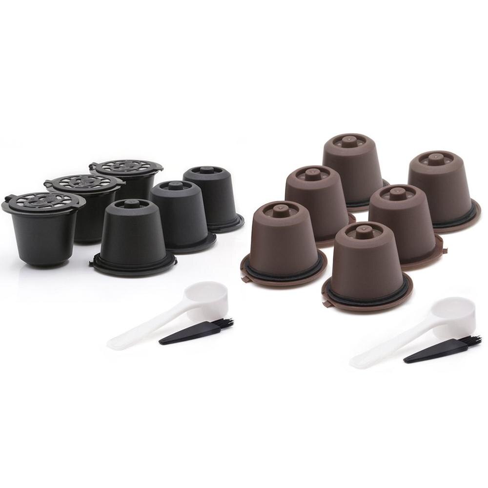 Reusable Coffee Pods Small Reusable FilLED Coffee Capsule Cup Coffee Filter Repeatable Recycling Coffee Cap