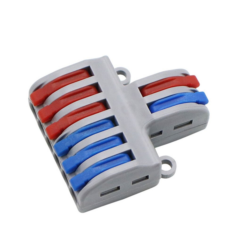 Mini Fast Wire Connector Universal Wiring Cable Connector Push-in Conductor Terminal Block Hard Wire Connector