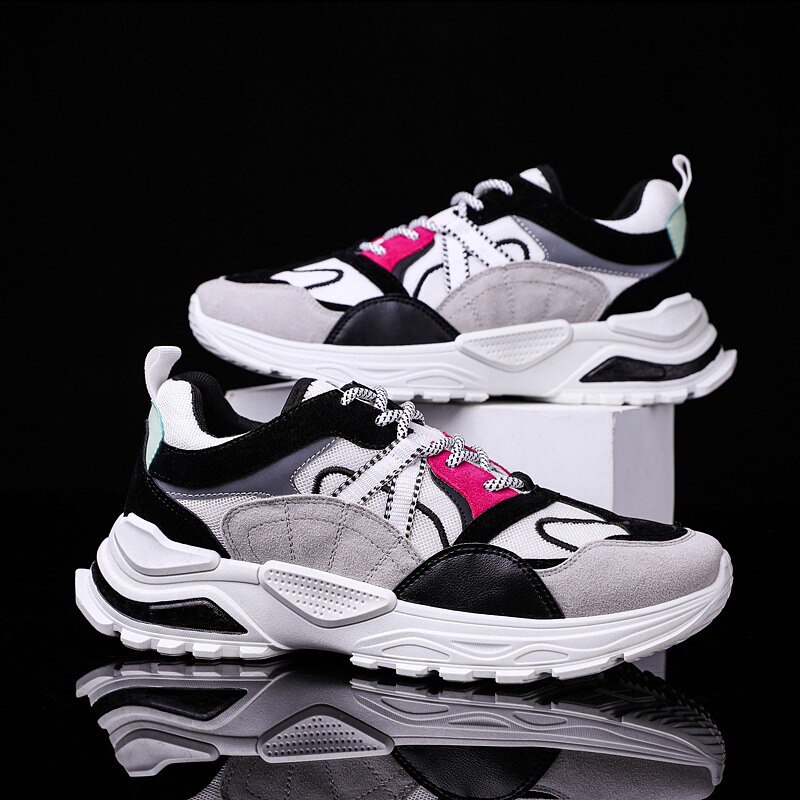 Männer der Trend Lässig Turnschuhe Atmungs Trainer Persönlichkeit Komfortable Weichen boden Exklusive Joggen Schuhe