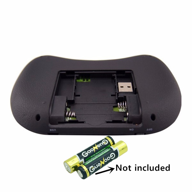 Tikigogo air mouse met touchpad i8 Mini Draadloze Toetsenbord afstandsbediening Russisch engels layout voor android smart tv box pc