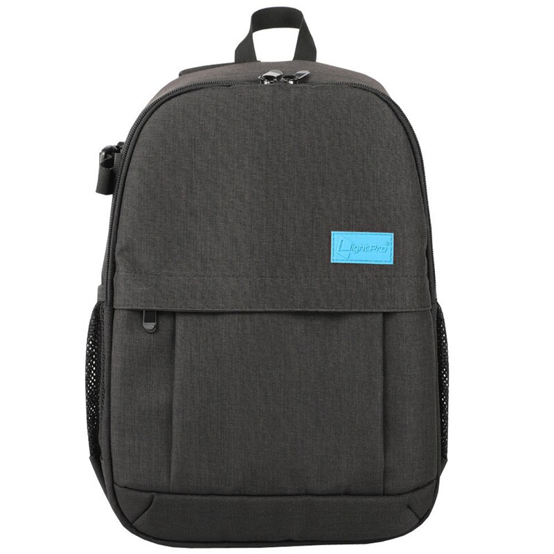 Foto Dslr Camera Bag Schouders Rugzak Waterdicht Shockproof Anti-Diefstal Reizen Statief Tassen Case Voor Canon Nikon Sony Slr: Black with Blue