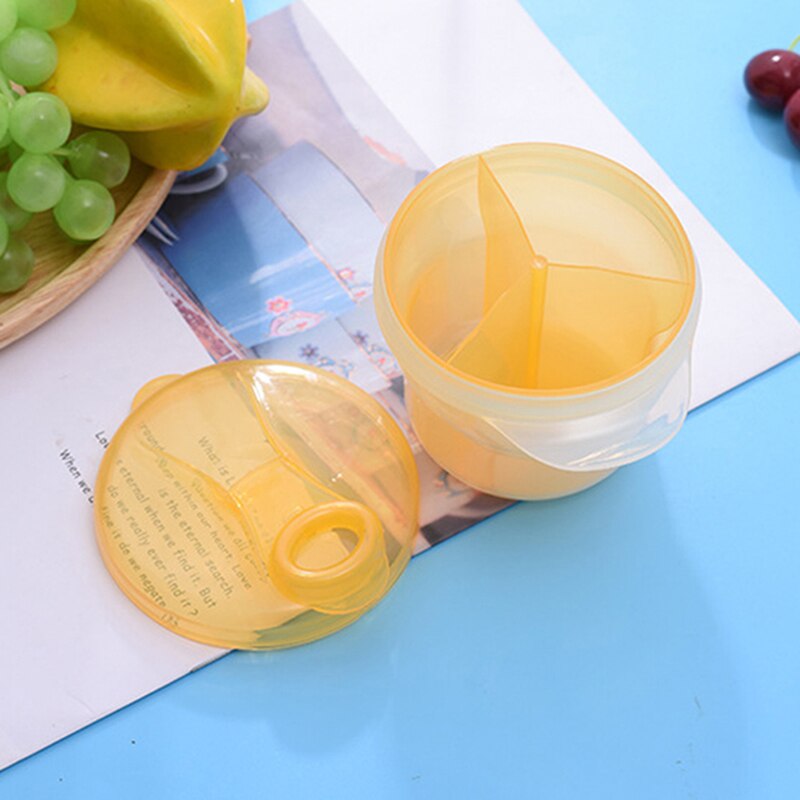 Premium Milk Powder Box Convenient Portable Rest Assured Milk Powder Storage Tank Spiral Three Lattices Milk Powder Cans