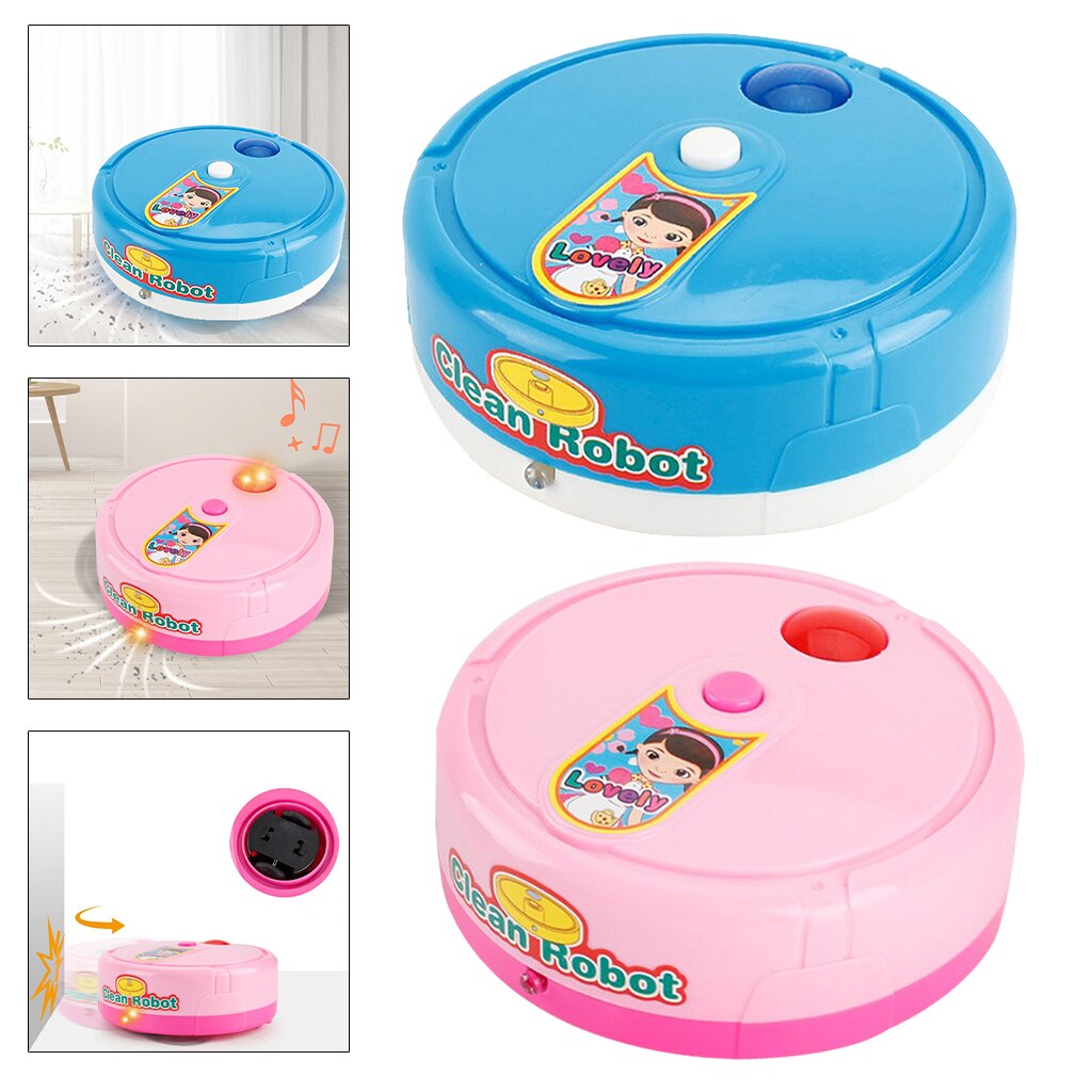 Kids Pretend Play Stofzuiger Speelgoed Vegen Robot Schoon Speelgoed Met Verlichting Geluiden Housekeep Speelgoed Voor Jongens Meisjes