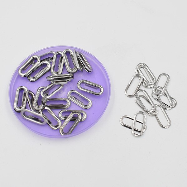 50sets package 25mmOval-shaped pores. Metal eyelets. Canopy roping holes. Corn deduction. rivets. Metal eyelets.DIY accessories: 50eyelets