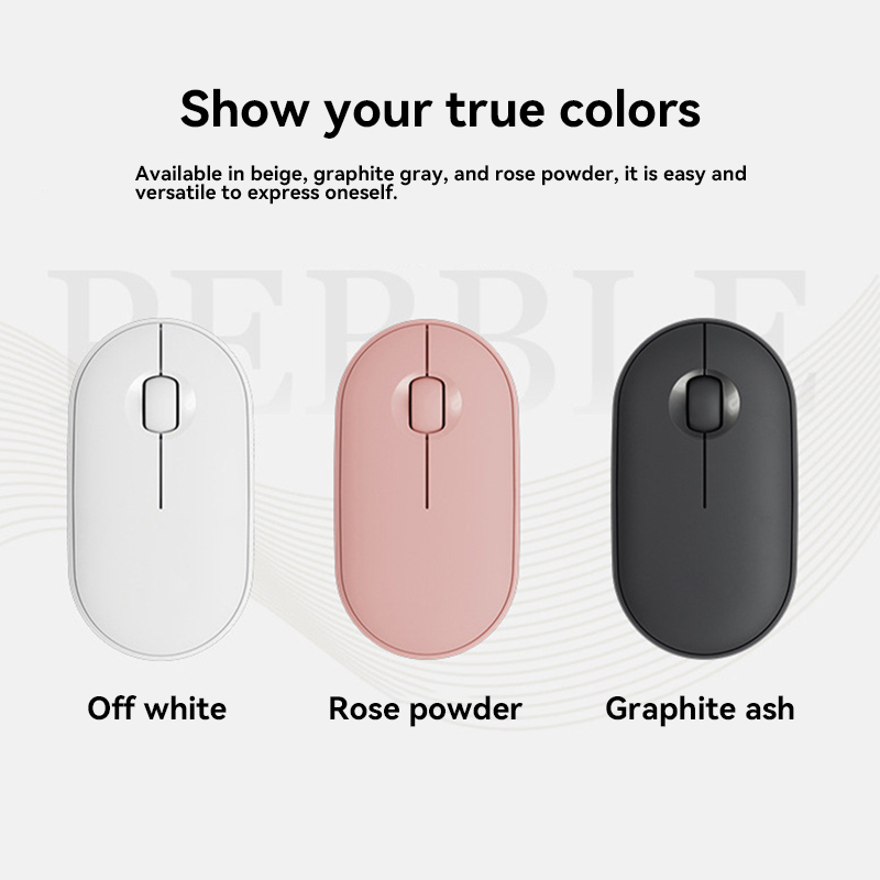 XIAOMI MIJIA Wireless Mouse Portable Magic Silent Ergonomic Mice For Laptop Mobile Phone Apple Notebook Learn Dual Mode Mouse