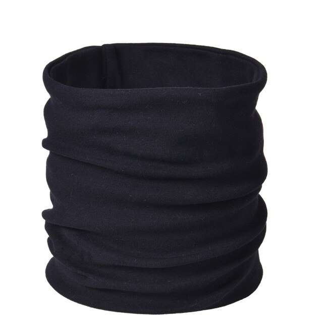 Headwear Warm Ski Half Mask Scarf Neck Gaiter Head Cover Balaclava Bandanas Sports For Skiing Snowboarding Cycling Fishing: Black