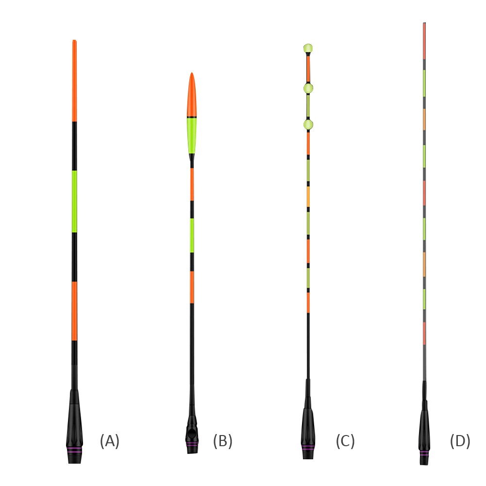 Galleggianti da pesca elettrici luce notturna palla luminosa galleggiante galleggiante Nano Bobber per attrezzatura da pesca alla carpa