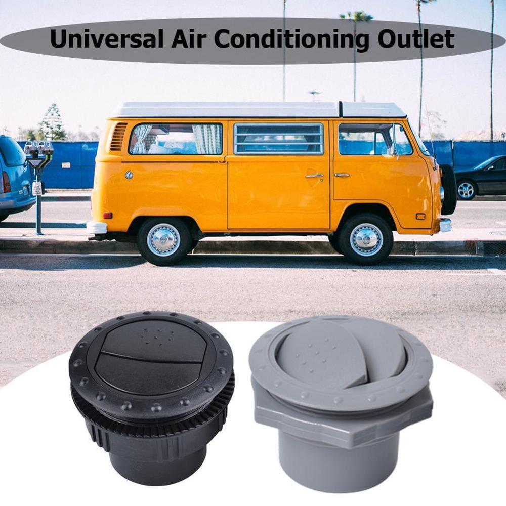 Bil rv atv a/c udluftning luftudtag roterende klimaanlæg ventilationsudtag rundt loft interiør  d3 m 6