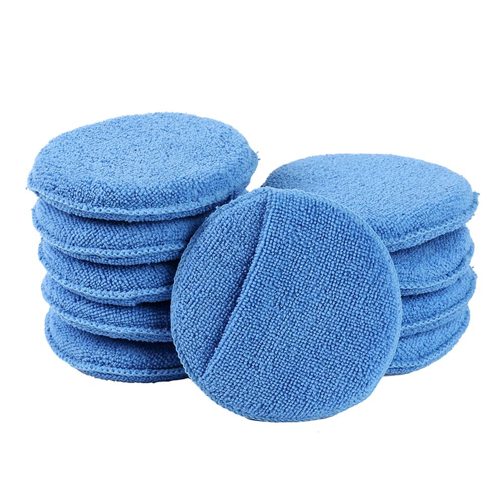 5Pcs 5 Inch Polijsten Spons Buffer Pad Wol Voor Auto Polijstmachine Machine Waxen Polijsten Buffing Auto Paint Care Polijstmachine pads