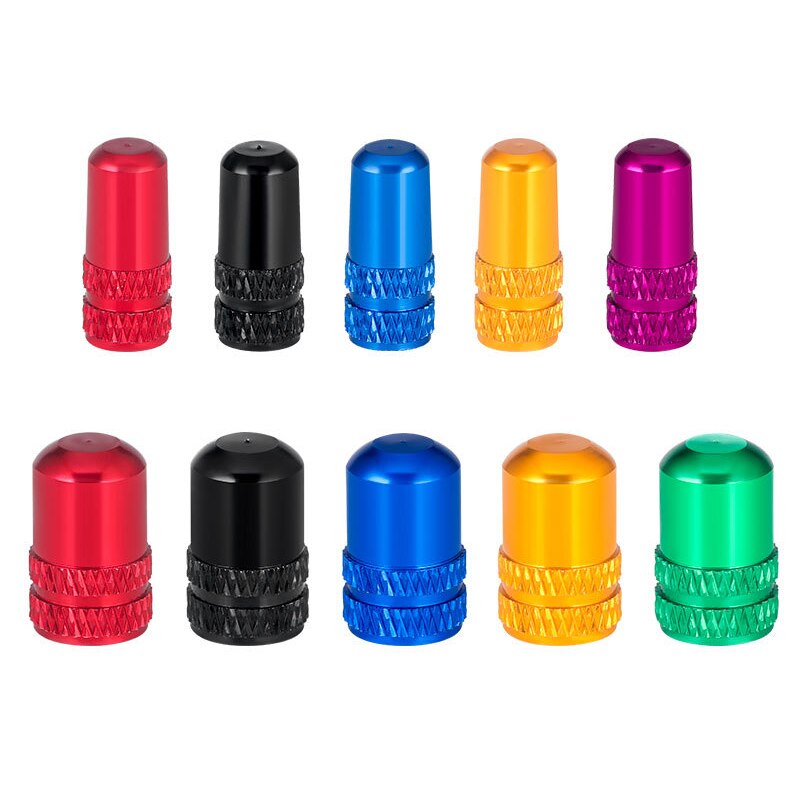 4pcs Aluminum Bicycle Tire Valve Cap Ultralight Mountain Road Bike Tyre Cap Schrader/Presta Tire Valve Protector MTB Accessories