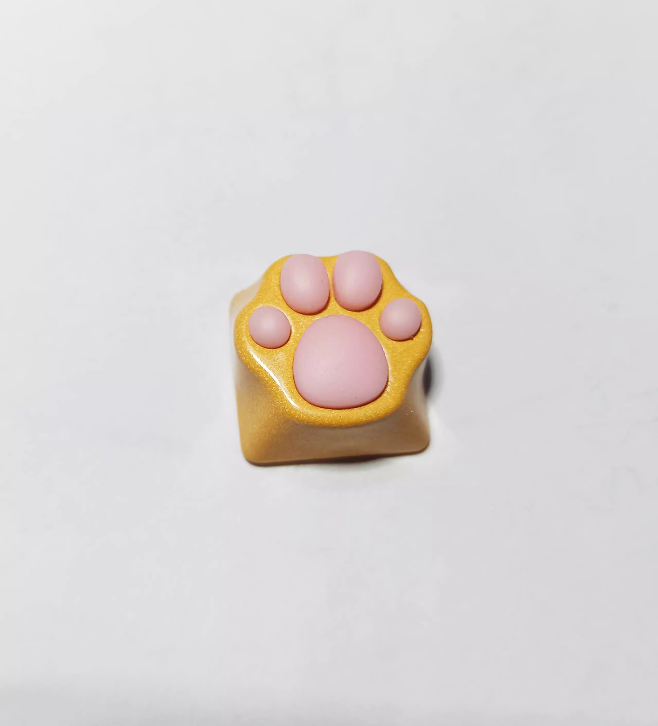 1 Set MX Switch Mechanical Keyboard Backlit Keycaps ESC WASD And Arrow Keys Metal Cat's Claw Key Cap: BROWN