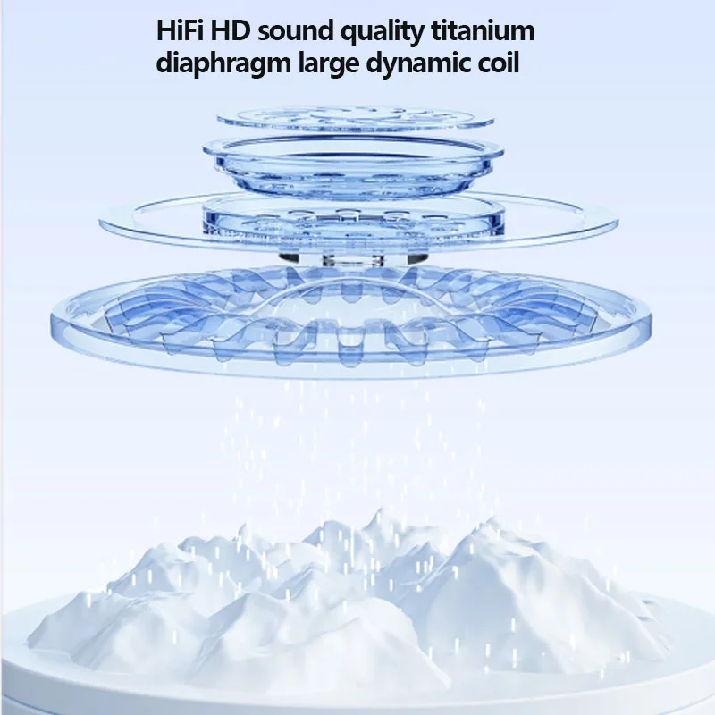 Awei T68 ENC słuchawki douszne z redukcją hałasu 5.3 słuchawki Bluetooth z 4 Mic bezprzewodowy zestaw słuchawkowy Gamer HiFi Bass Sound słuchawki sportowe