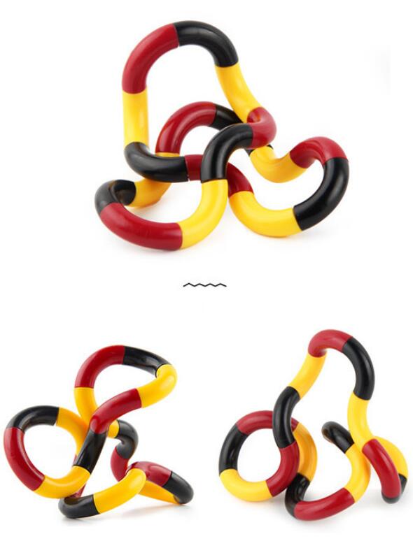 Anti Stress Toys Fidget Tangele Twist Stress Toy Adult Decompression Child Deformation Tangle Rope For Stress Anxiety: 2