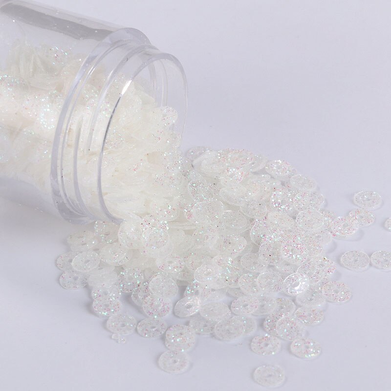 Pailettes 4Mm Glitters Sequin Platte Ronde Losse Pailletten Naaien Bruiloft Decoratie Craft Scrapbook Diy Accessoires 2000Pcs