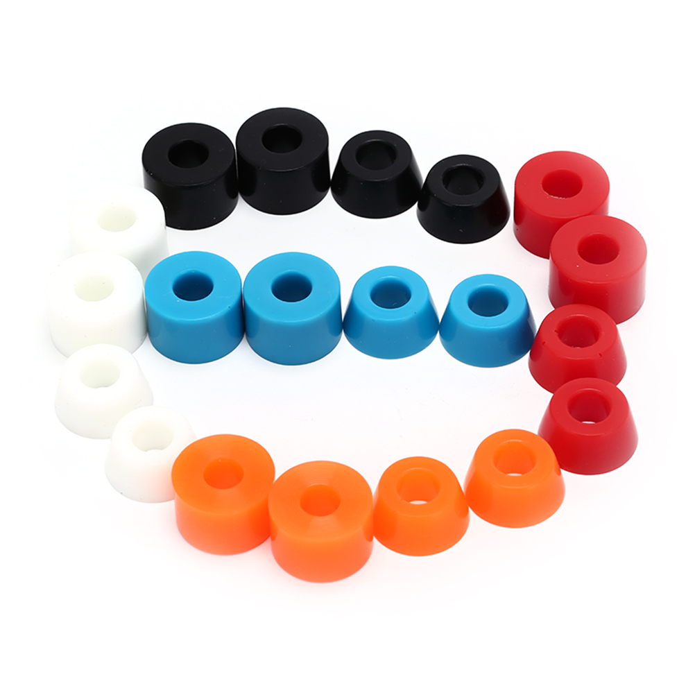 Skateboard Buchsen (Zwei Zylinder-Geformt, zwei Kegel-Förmigen) 4 stücke