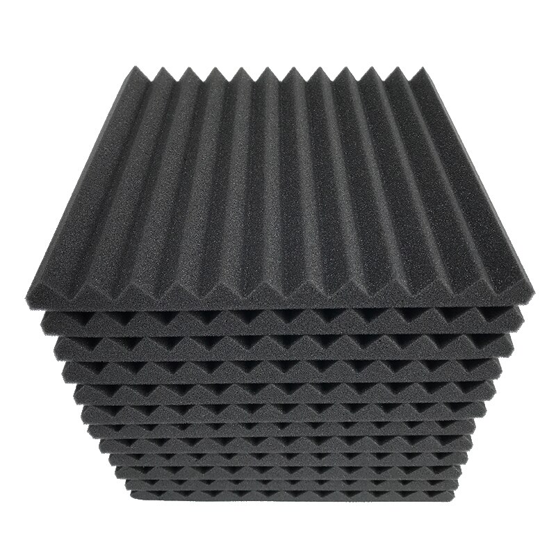 6 Pack Acoustic Foam Wedge 30 X 30 X 5 cm Studio Soundproofing Panels