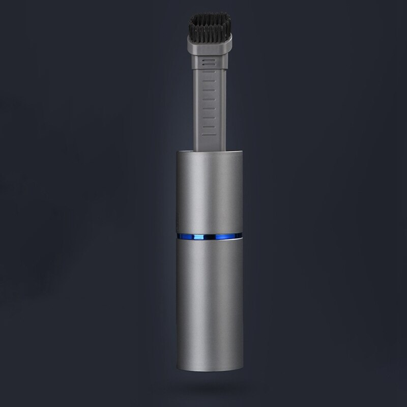 Mini Vacuum, Air Duster and Hand Pump 3 in 1, Small Cordless Handheld Vacuum, USB Rechargeable, Easy to Clean Desktop