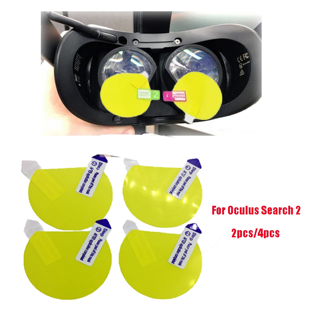 Vr Screen Protectors Voor Oculus Zoeken 2 Index Headset Helm Vr Bril Anti Kras Lens Protector Cover Film