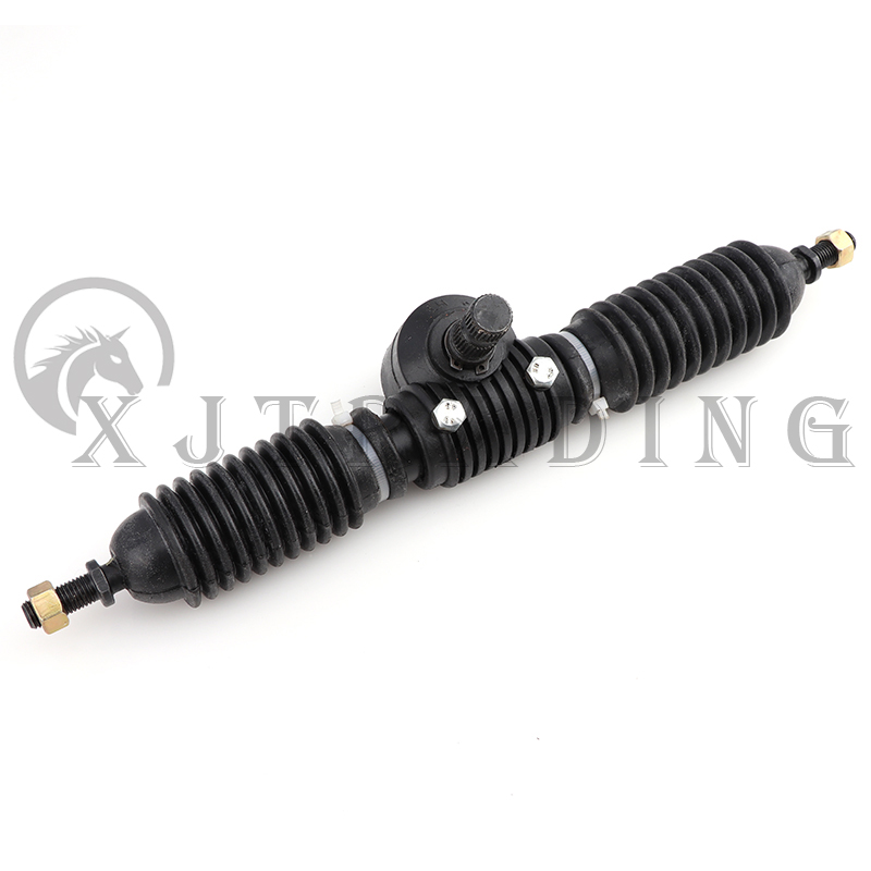 Conjunto de piñón de estante de eje de engranaje de dirección asistida Go Kart de 320mm para bricolaje China Karting ATV UTV Buggy Quad accesorios de bicicleta