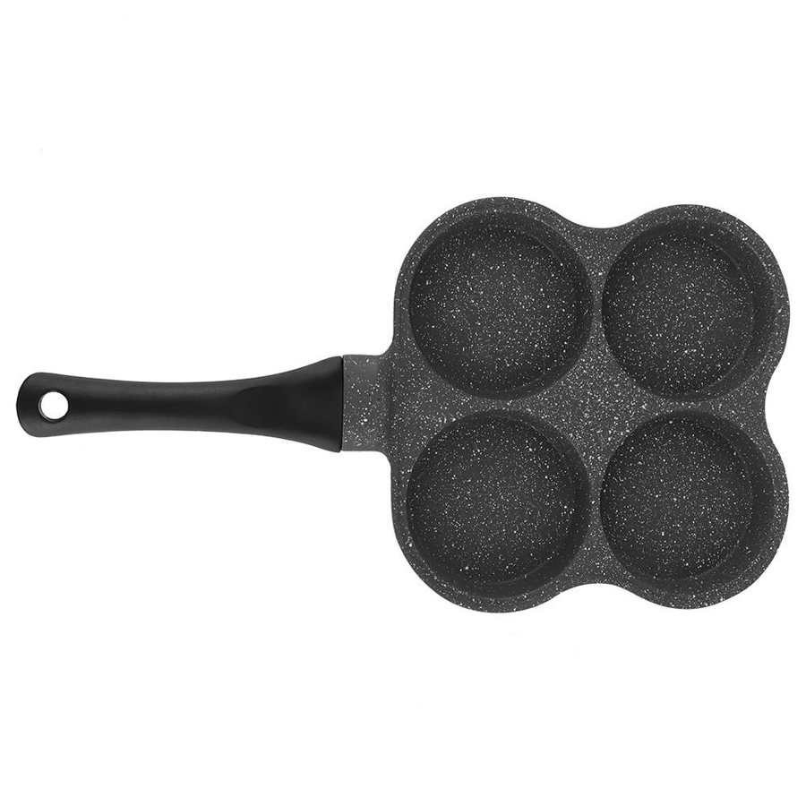 Nonstick stekpanna aluminium 4 hål crepe omelett ä... – Vicedeal