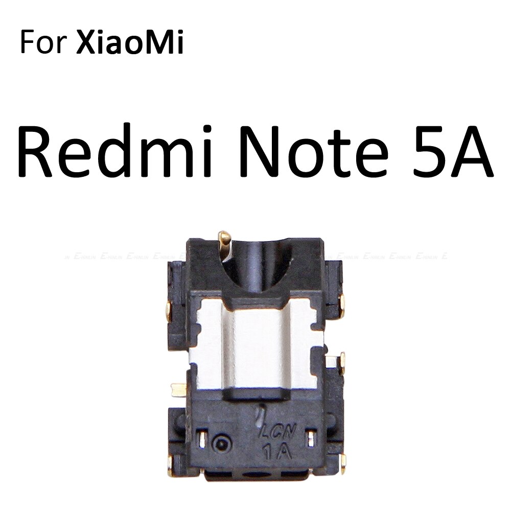 Ear Earphone Headphone Jack Audio Port Connector Flex Repair Parts For XiaoMi Redmi Note 5A 4X 4A 4 3 Pro