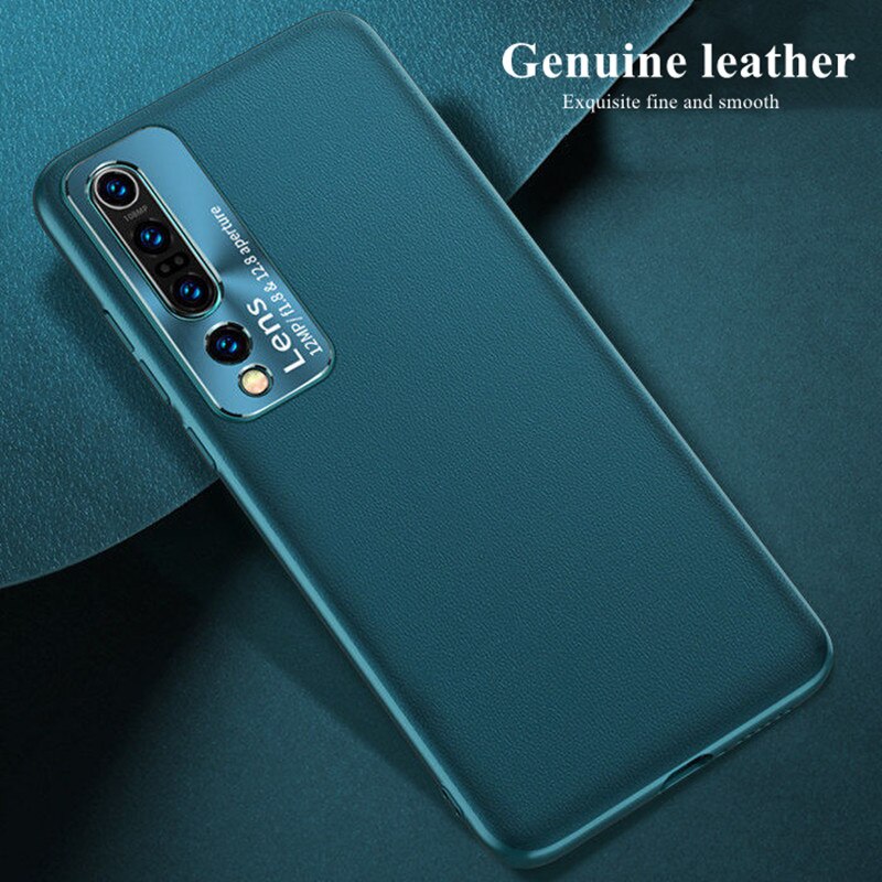 Luksusowe skórzane etui do Xiaomi 10 11 Pro odporna na wstrząsy Funda do Xiaomi 11 Mi11 pełna pokrywa tylna obudowa aparatu Mi10 silikonowy zderzak