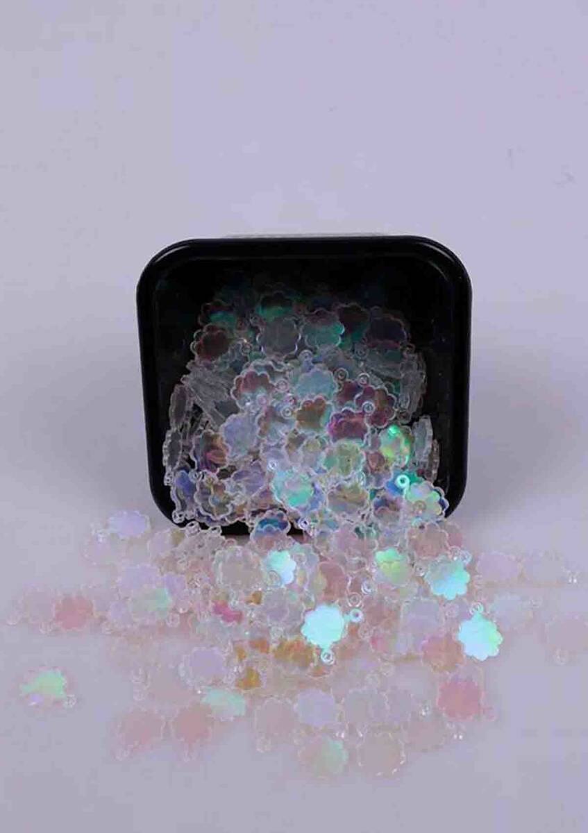 Pulsan Sequins Silver Moon Star 04 20 g