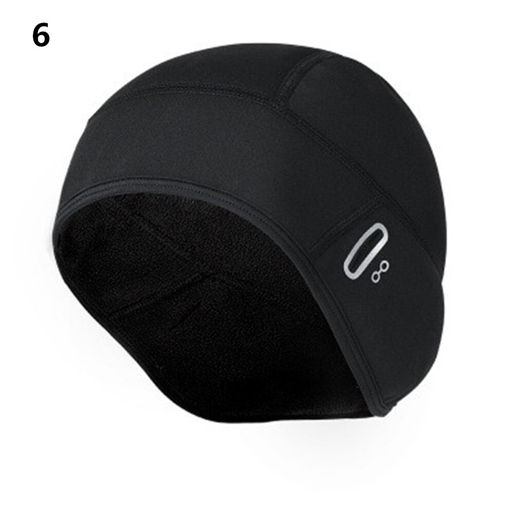 Berretto da ciclismo invernale antivento termico da corsa sci moto equitazione pesca cappello da alpinismo berretto sportivo da esterno berretto con teschio: 6