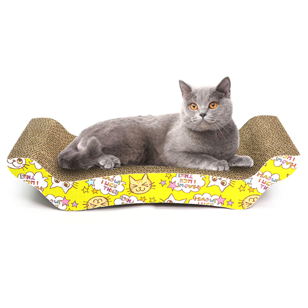 1PCs Kat Speelgoed Kat Krasraad Pad Krassen Berichten Kitten Papier Pad M Vorm Katten Slijpen Nail Schraper Mat matras