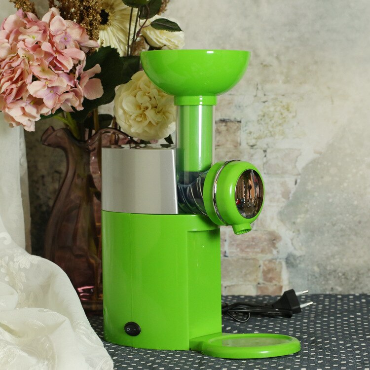 Big Boss Swirlio Máquina automática de postres de frutas congeladas Máquina de helado de frutas Máquina para hacer batidos: green / EU