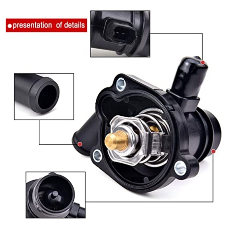 Thermostat Housing Assembly Is Suitable for Buick Chevrolet Cruze Car Thermostat 55565336 55579010