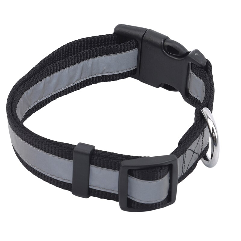 Nylon hondenhalsband voor 's nachts, knipperend, lichtgevende hondenriem voor honden, lichtgevende fluorescerende halsbanden voor huisdieren, huisdierbenodigdheden