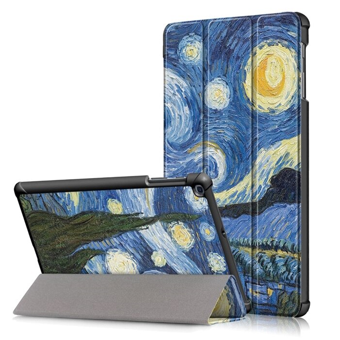 Funda delgada para Samsung Galaxy Tab A 10,1 -ligera funda de soporte para Samsung Galaxy Tab A 10,1 pulgadas T510 T515 Tablet: FGXK