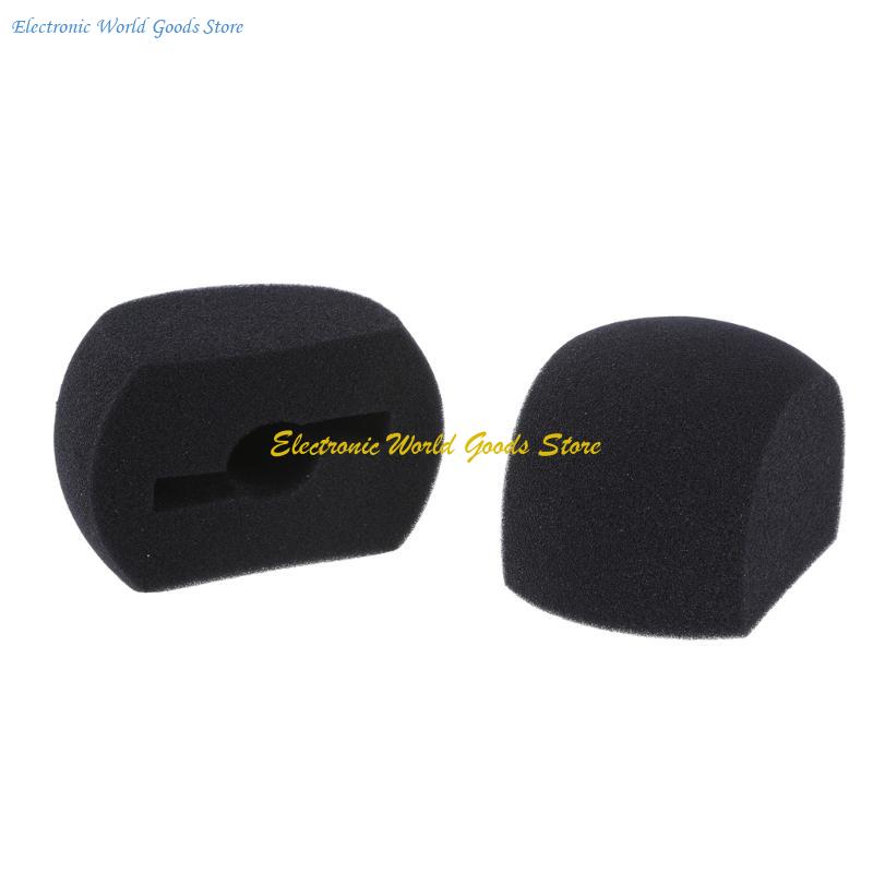 A3PD 2PCS Windschutzscheibe -Mikrofonschaumfilterabdeckungsschaumwindescheibe für Zoom