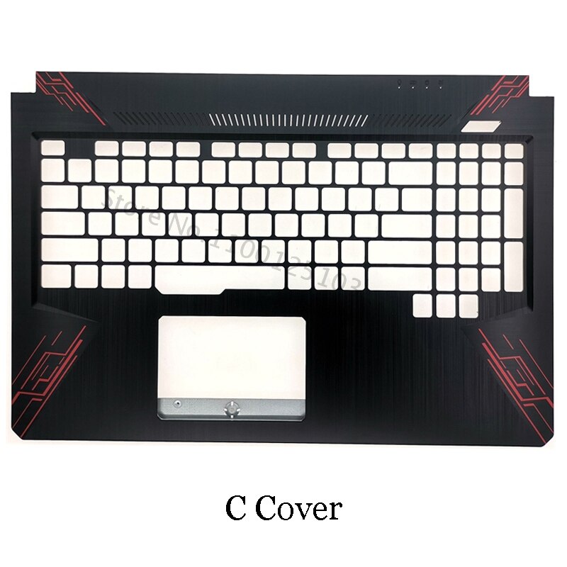 Laptop LCD Back Cover For ASUS FX80 FX80G FZ80G ZX80 FX504 FX504G Front Bezel Hinges Palmrest Bottom Case A B C 47BKLLCJN80