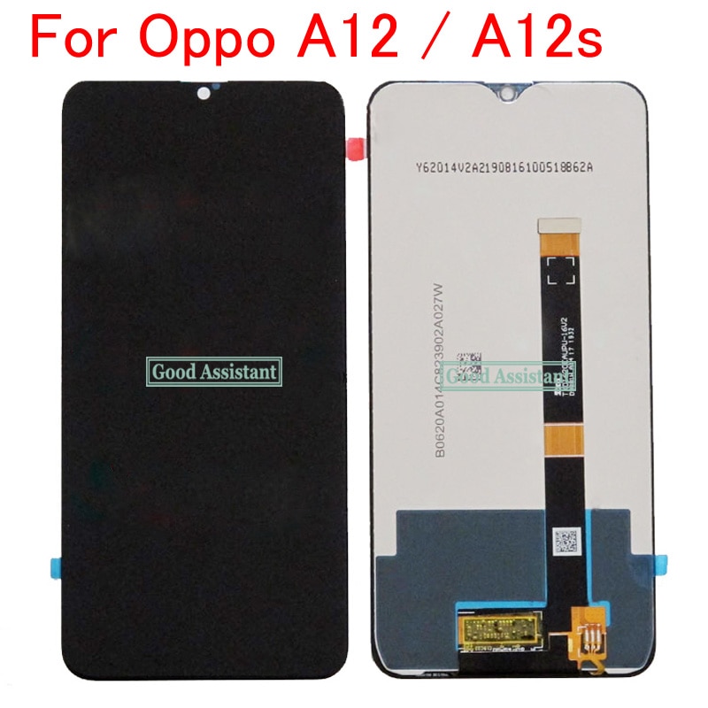Originele 6.2 Inch Zwart Voor Oppo A12 Global / Oppo A12s Lcd Touch Screen Digitizer Vergadering Vervanging