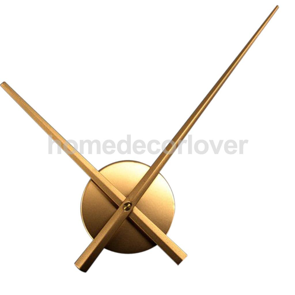 3D Clock Hands, DIY Large Clock Hands Needles Wall Clocks 3D Home Art Decor Quartz Clock Mechanism Accessories