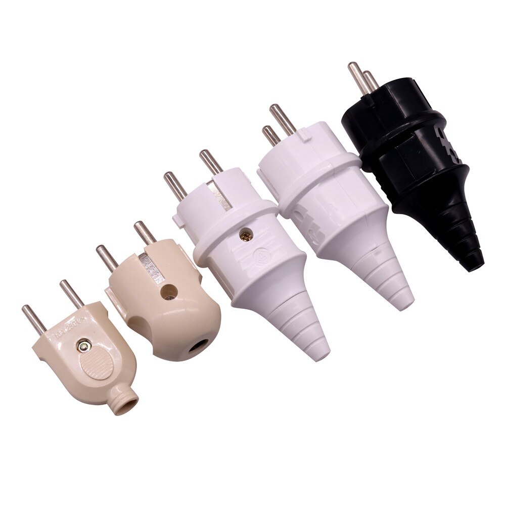 1 Pcs French Style European French German Power Plug Electrical Socket Accessories