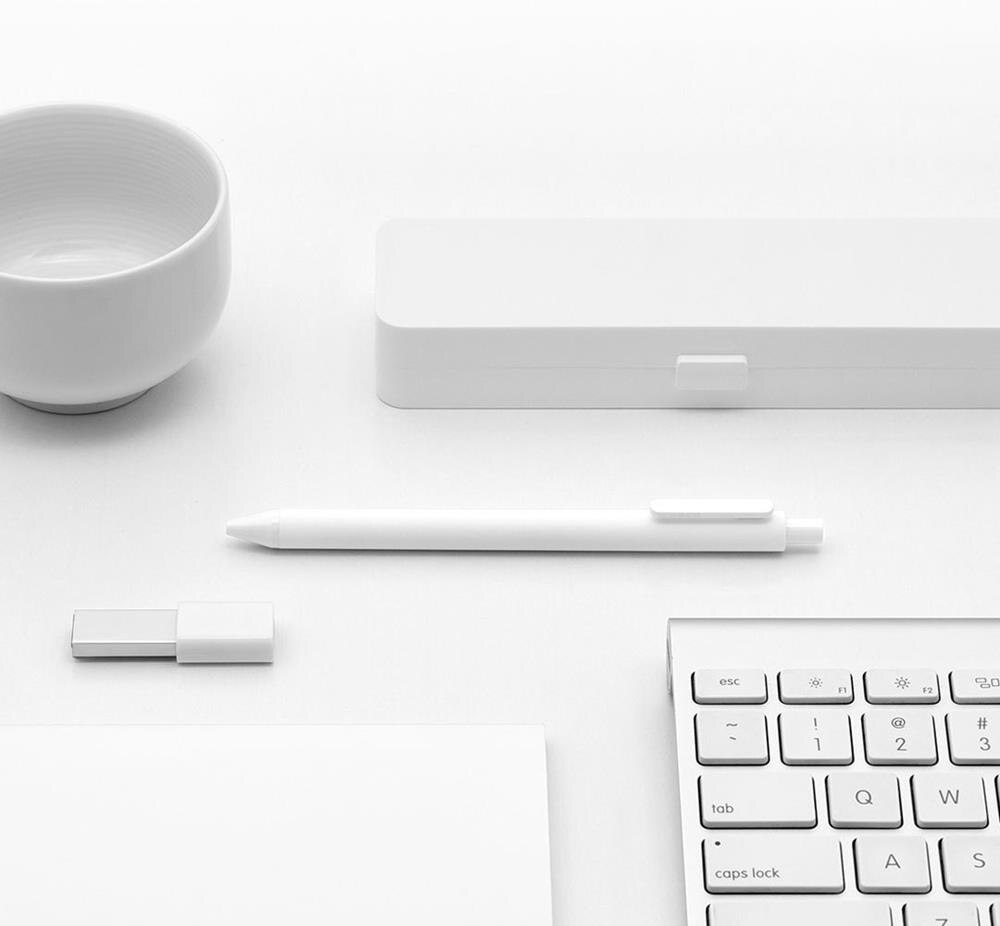 Xiaomi-bolígrafos KACO originales para firmar, bolígrafos duraderos de 0,5mm, recargables, 10 unids/paquete, tinta negra japonesa, papelería escolar