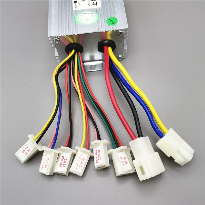 Controller Universale Per E-Bike 48V-72V 500W-650W - Brushless A Onda Sinusoidale 12 Tubi - Con Autoapprendimento - 4