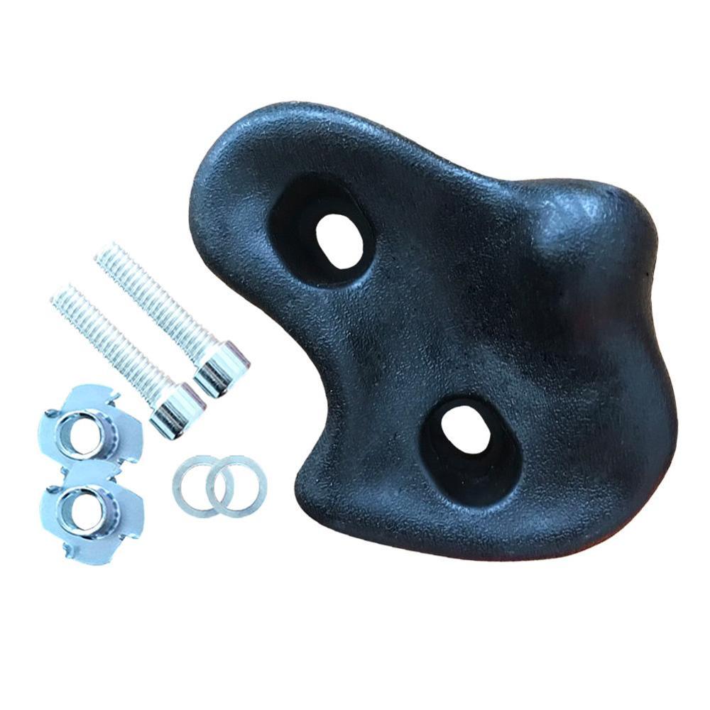 Kids Adult Rock Climbing Toys for Children Sport Wood Wall Stones Plastic Indoor Outdoor Climbing Rock Hand Feet Holds Grip Kits: 1Pc