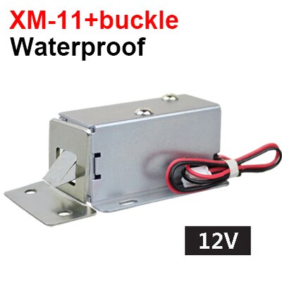 Mini wasserdichte elektromagnetische schloss DC 12V elektrische bolzen schloss kleine elektrische steuerung schrank türschloss: wasserdicht