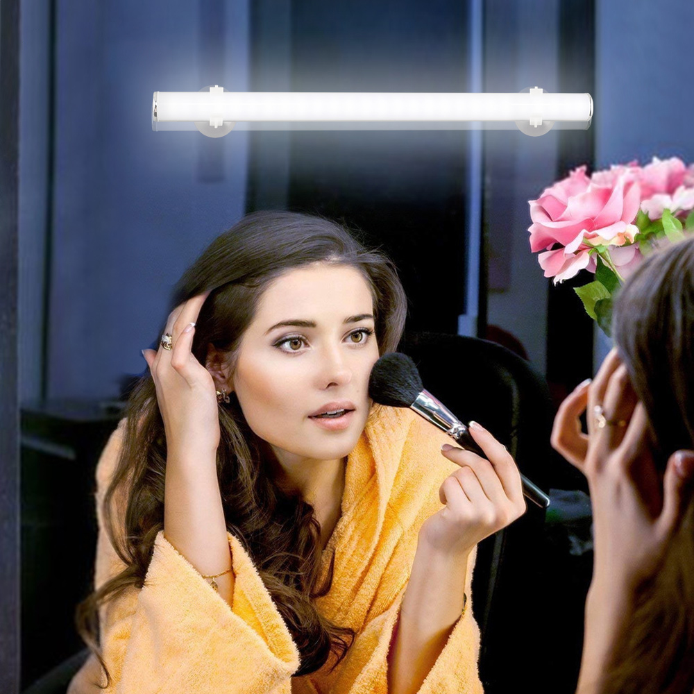 5W LED luz de pared espejo de baño blanco lámpara de pared de baño Control táctil Luz de maquillaje para luces de espejo iluminación de tocador