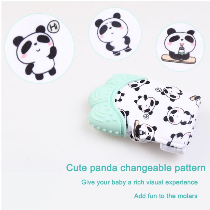 Peuter Speelgoed Pcs Food Grade Siliconen Bijtringen Baby Tandjes Handschoenen Anti-Bite Hand-Collectie Baby Molaire handschoenen Een X U