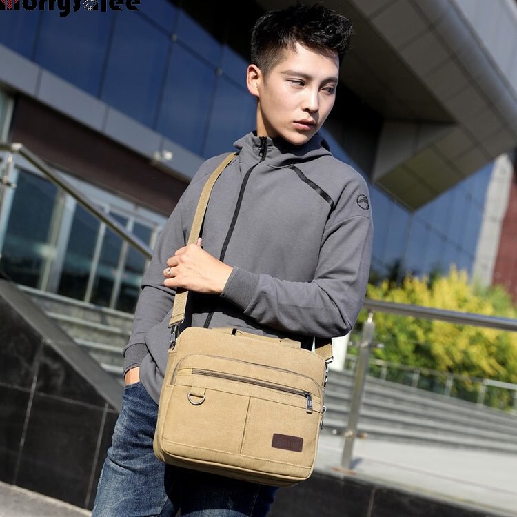 Männer Tasche lässig Leinwand Umhängetasche Große Kapazität Multi-tasche Handtasche Umhängetasche Crossbofy Tasche männer tasche
