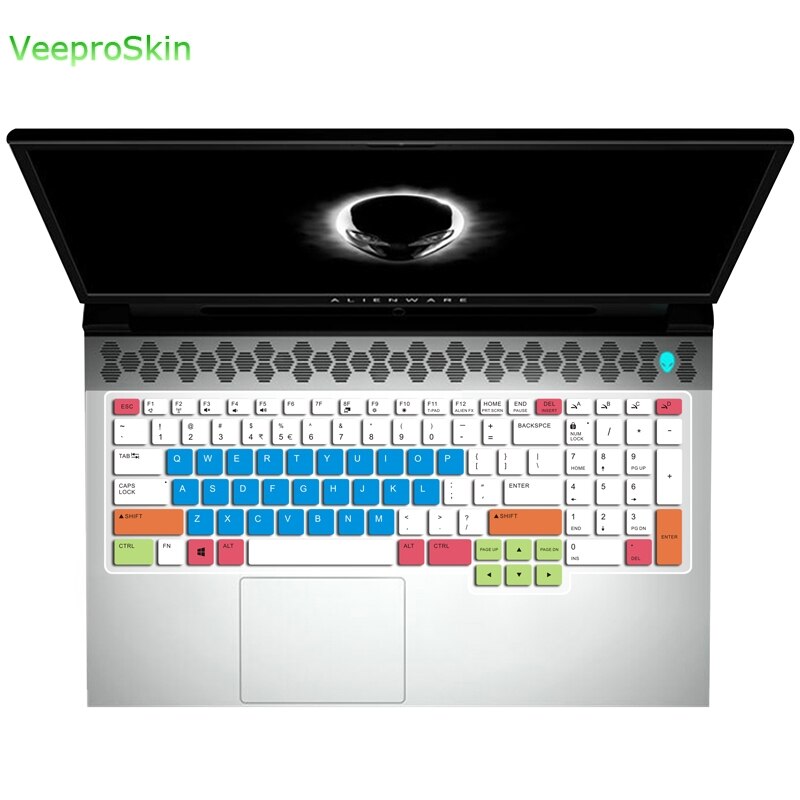 Für Dell Alienware Bereich-51m Bereich 51M R2 / Alienware M15 R2 R3 Silikon Tastatur Abdeckung schutz haut