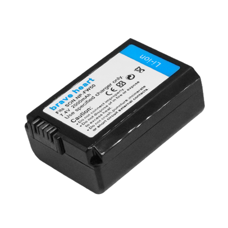 4x batterie Bateria NP-FW50 NP FW50 batteria per Sony A6000 A6400 A6500 A6300 A7 A7II A7RII A7SII A7S A7S2 A7R