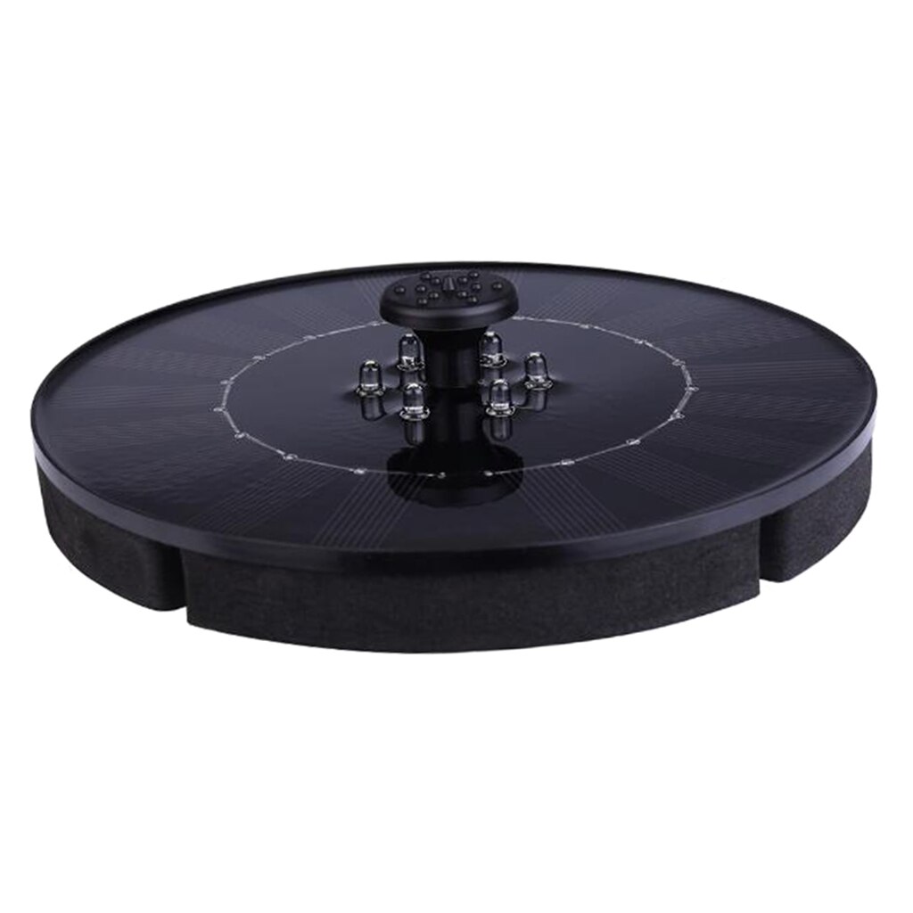 LED Solar Power Water Fountain Pump Garden Fountain Pump Bird Bath Floating